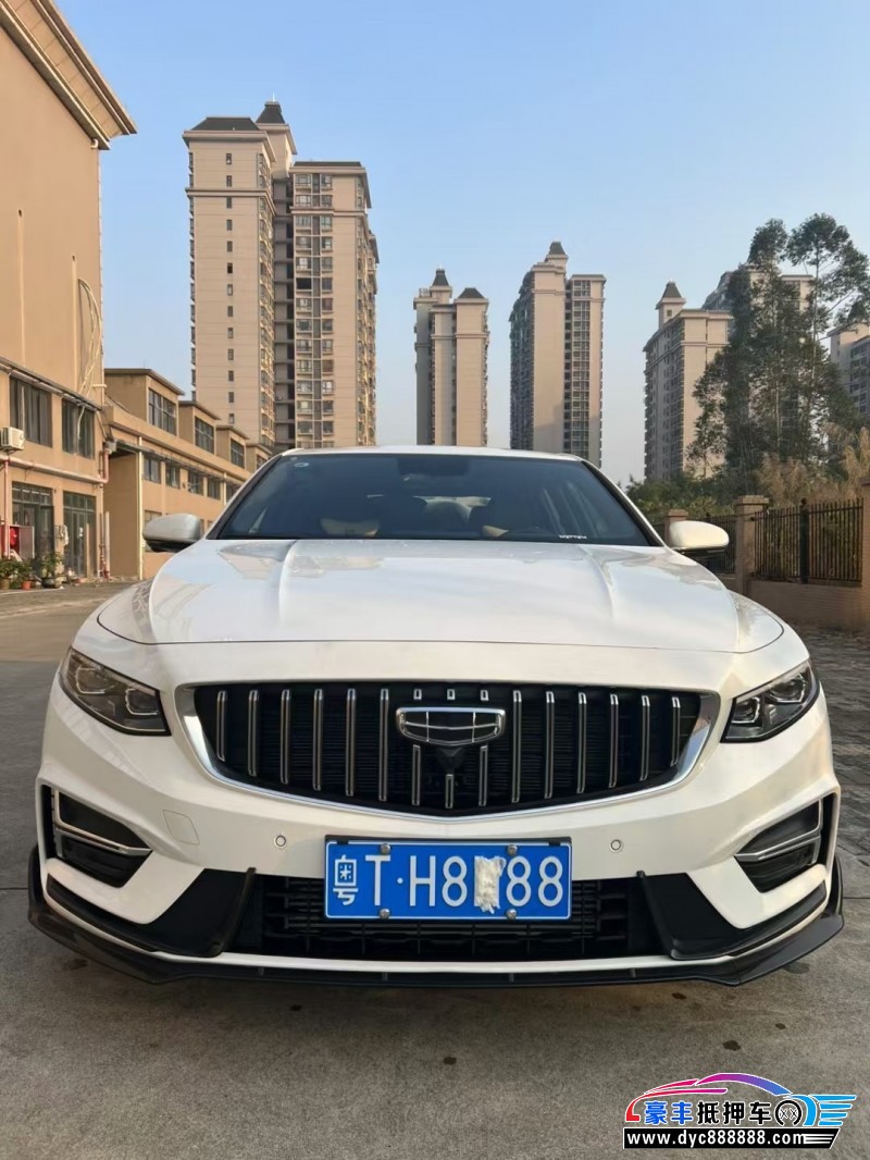 24年吉利星瑞轿车抵押车出售