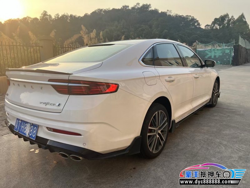 24年吉利星瑞轿车抵押车出售