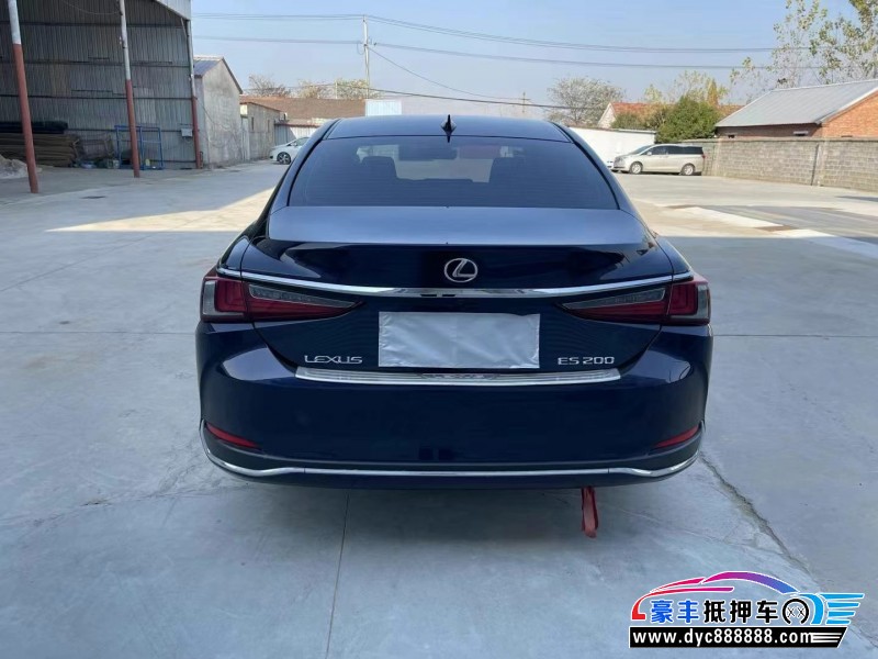 19年雷克萨斯ES轿车抵押车出售
