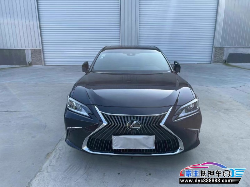 19年雷克萨斯ES轿车抵押车出售