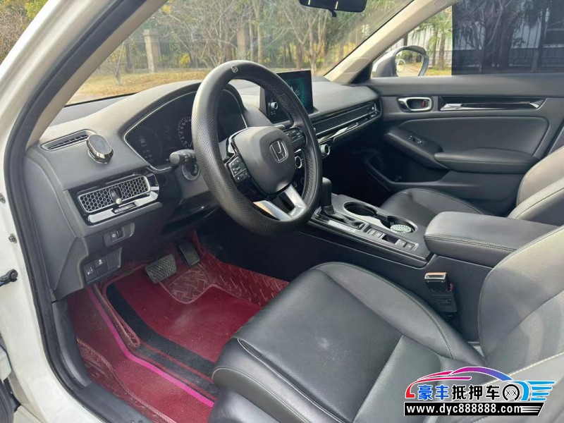 23年本田思域轿车抵押车出售