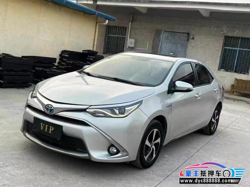 17年丰田雷凌轿车抵押车出售