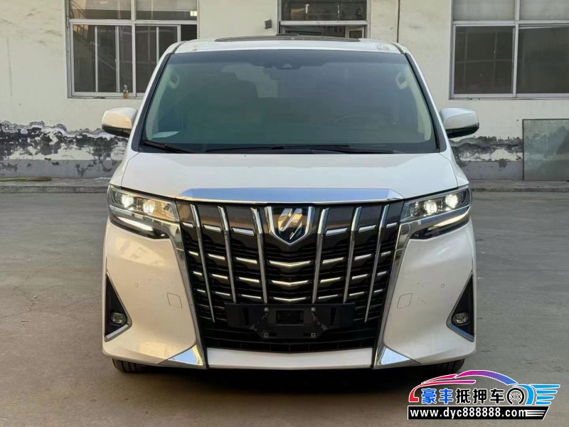 21年丰田埃尔法轿车抵押车出售