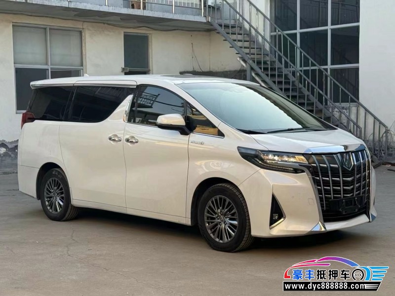 21年丰田埃尔法轿车抵押车出售