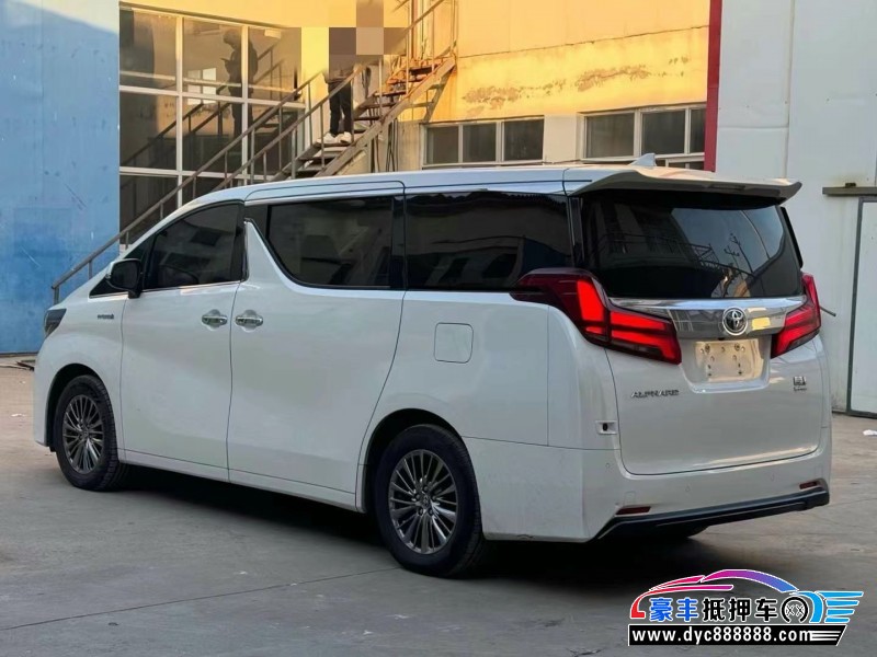 21年丰田埃尔法轿车抵押车出售