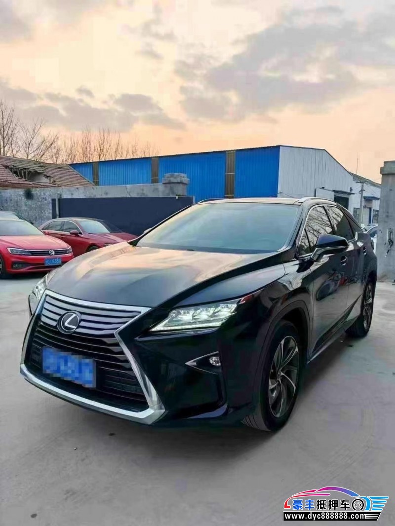 16年雷克萨斯RX轿车抵押车出售
