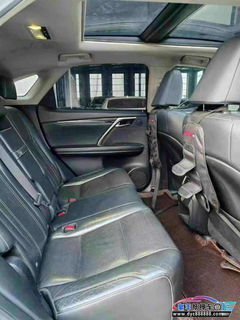 16年雷克萨斯RX轿车抵押车出售