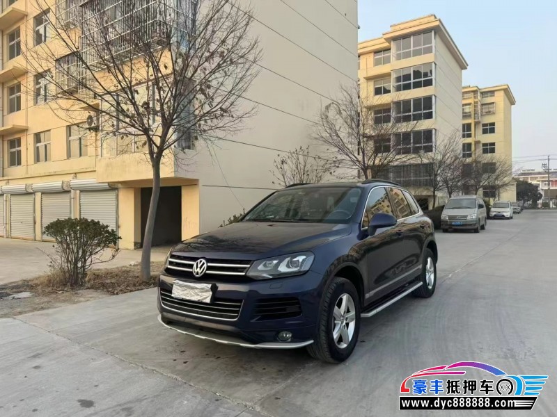13年大众途锐SUV抵押车出售