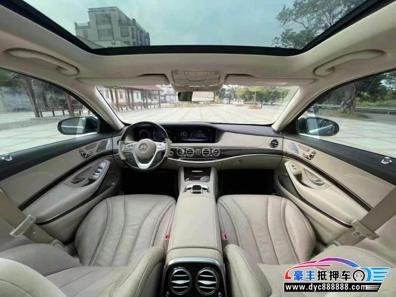 17年奔驰S轿车抵押车出售