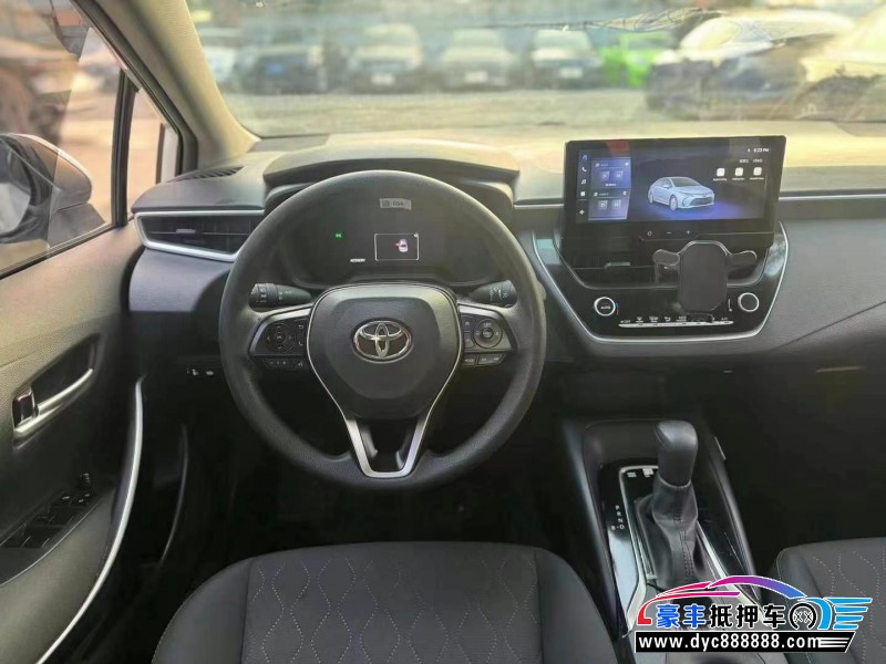 24年丰田卡罗拉轿车抵押车出售