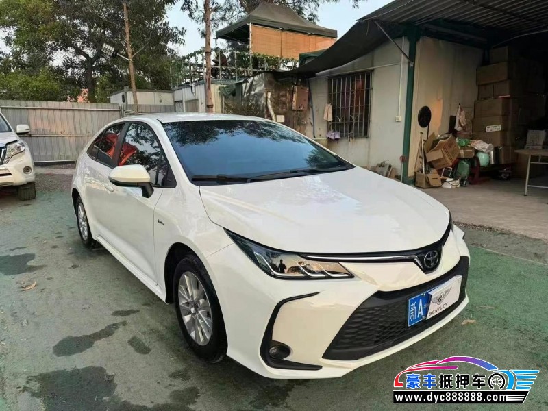 24年丰田卡罗拉轿车抵押车出售