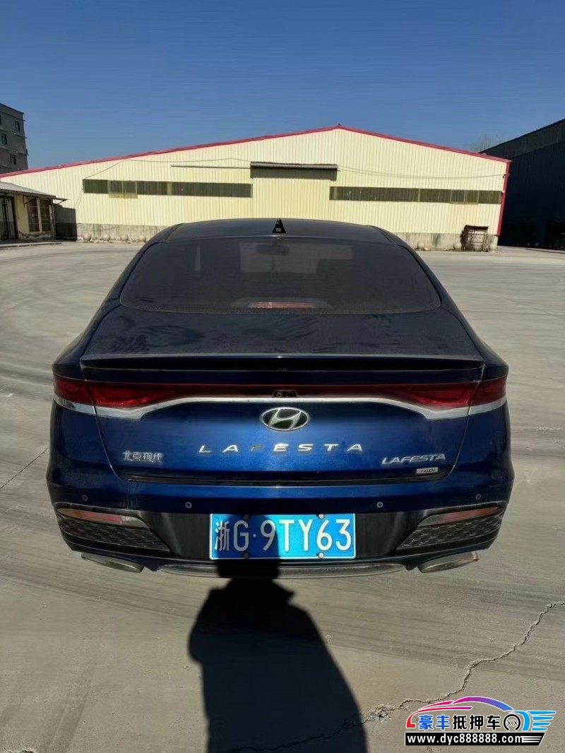 19年现代菲斯塔轿车抵押车出售