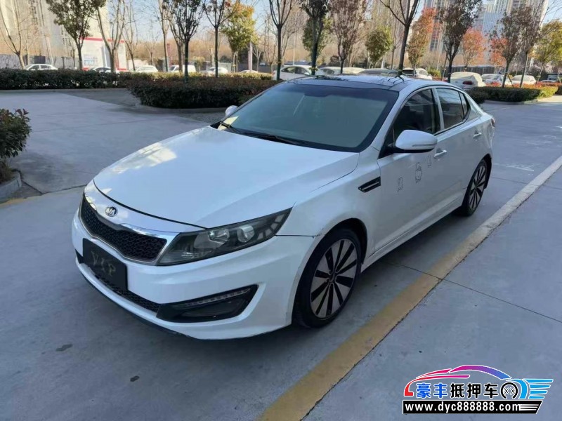 13年起亚K5轿车抵押车出售