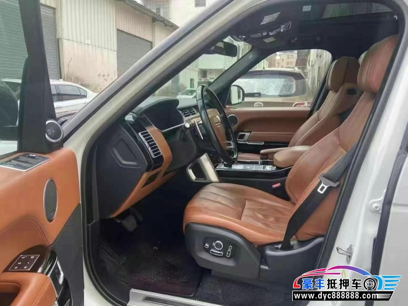 17年路虎揽胜行政轿车抵押车出售