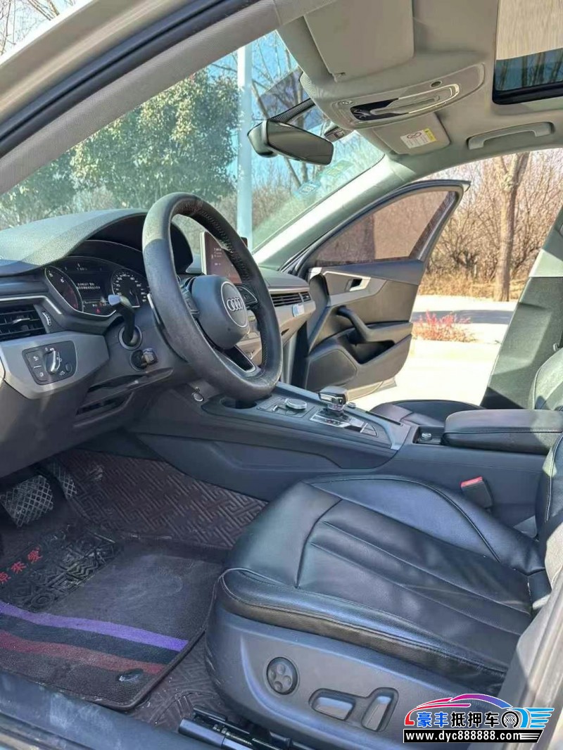 19年奥迪A4L轿车抵押车出售