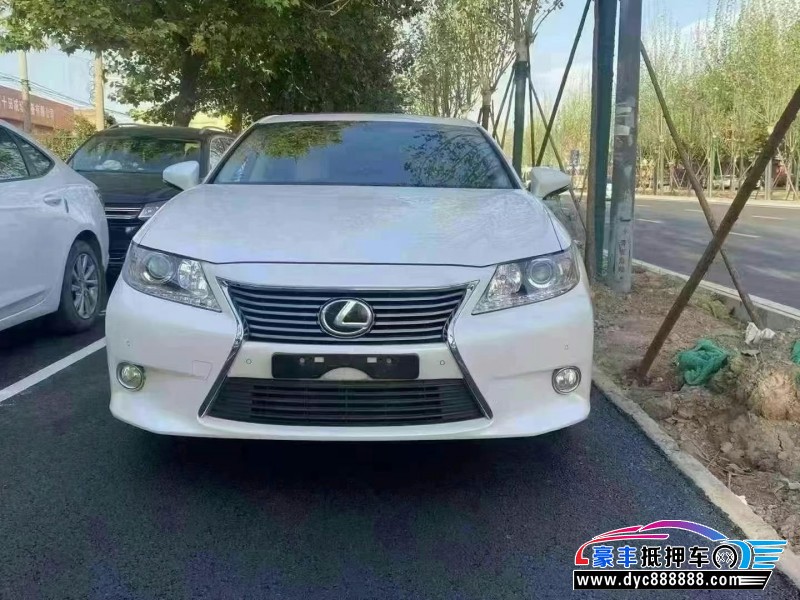 15年雷克萨斯ES轿车抵押车出售
