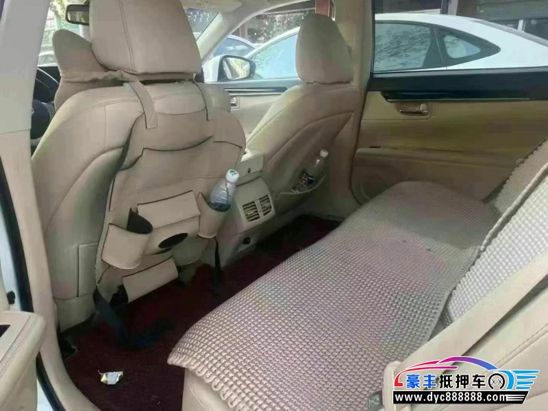 15年雷克萨斯ES轿车抵押车出售