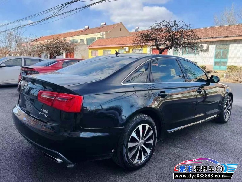 13年奥迪A6L轿车抵押车出售