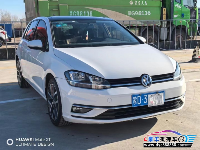 20年大众高尔夫轿车抵押车出售