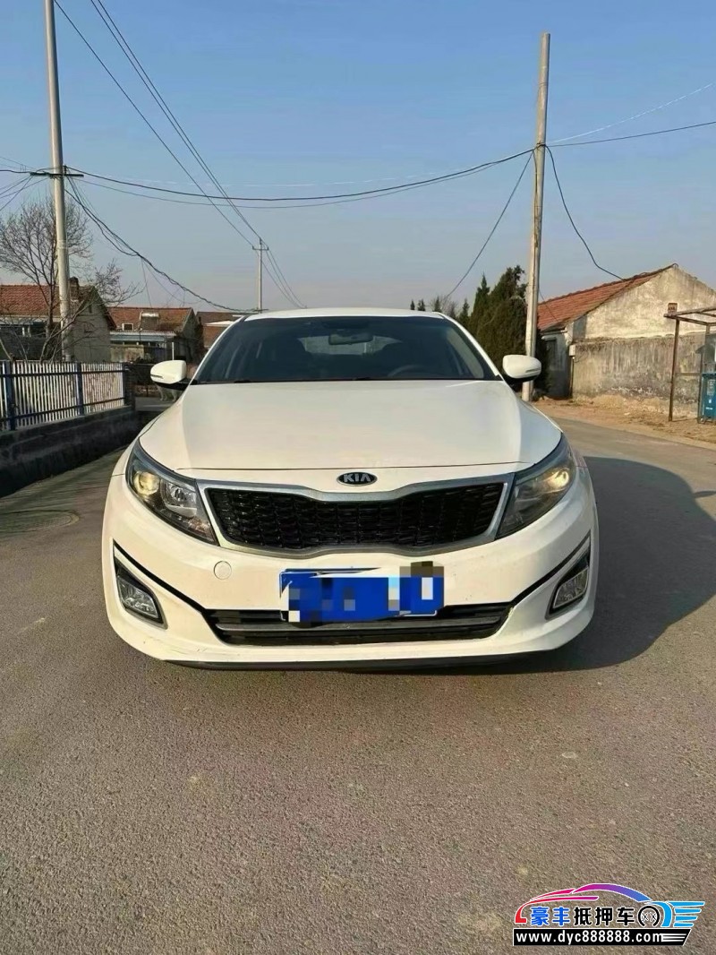 19年起亚K5轿车抵押车出售