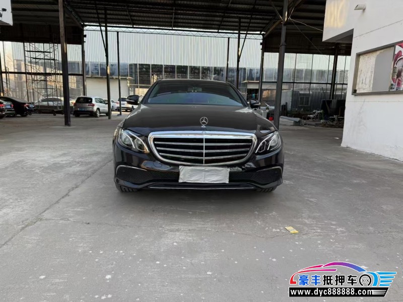 18年奔驰E轿车抵押车出售