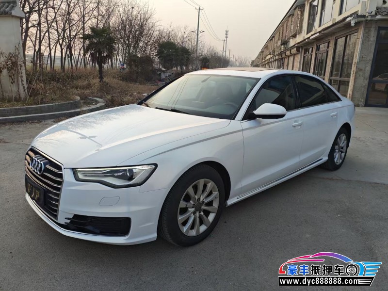 17年奥迪A6L轿车抵押车出售