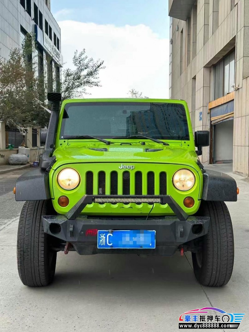 抵押车出售14年Jeep牧马人轿车