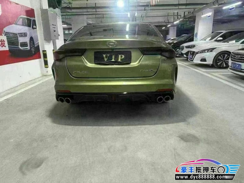 22年传祺影豹轿车抵押车出售