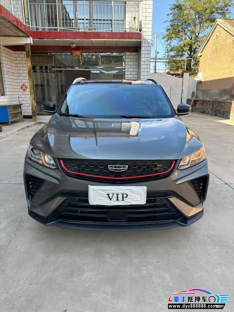 22年吉利缤越轿车抵押车出售