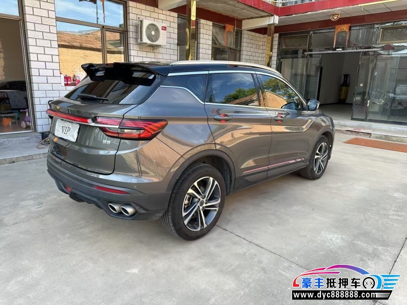 22年吉利缤越轿车抵押车出售