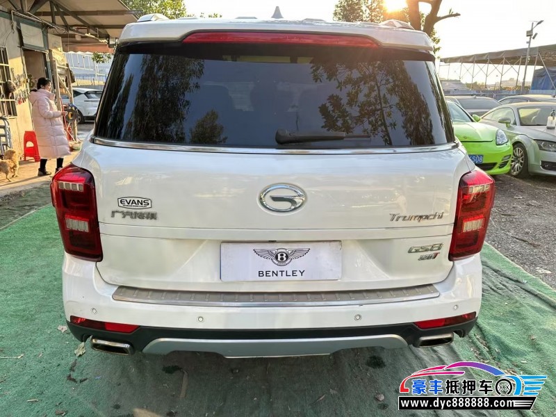 17年传祺GS8轿车抵押车出售