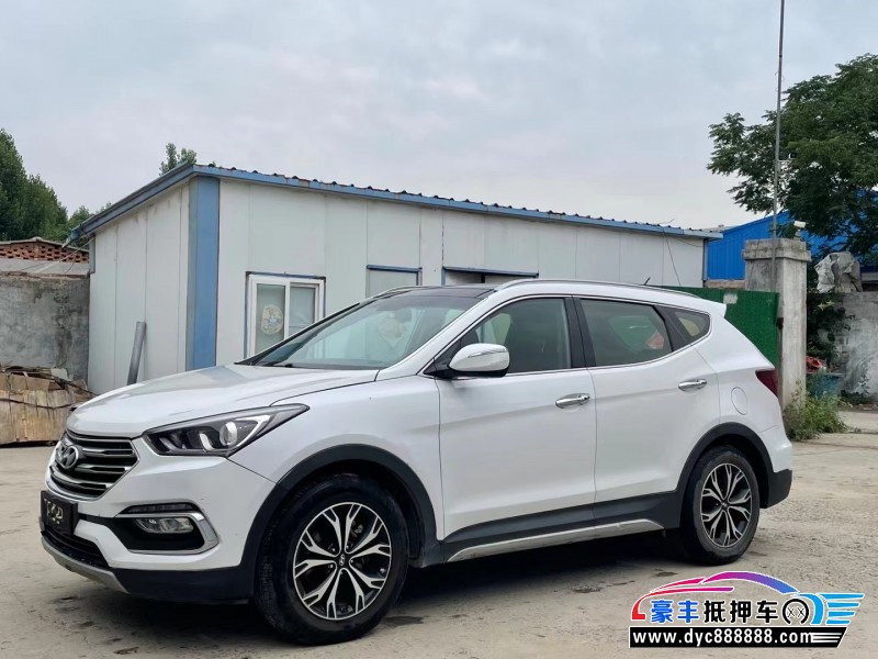 17年现代新胜达SUV抵押车出售