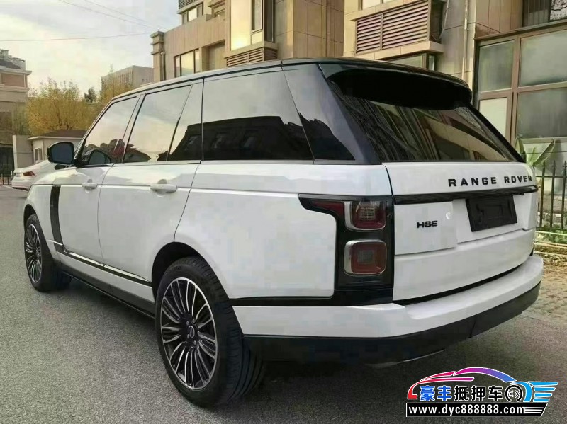 19年路虎揽胜行政轿车抵押车出售