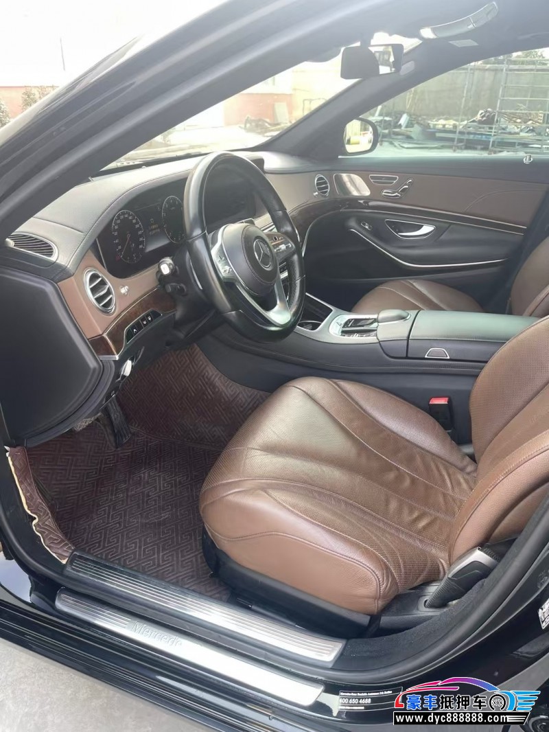 18年奔驰S轿车抵押车出售