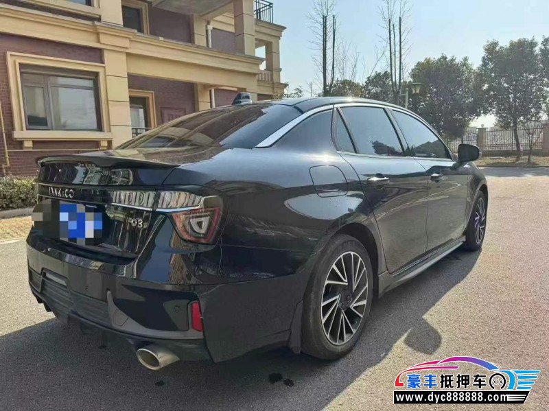 21年领克03轿车抵押车出售