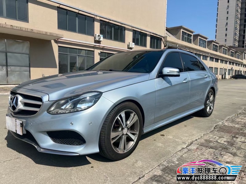 14年奔驰E轿车抵押车出售