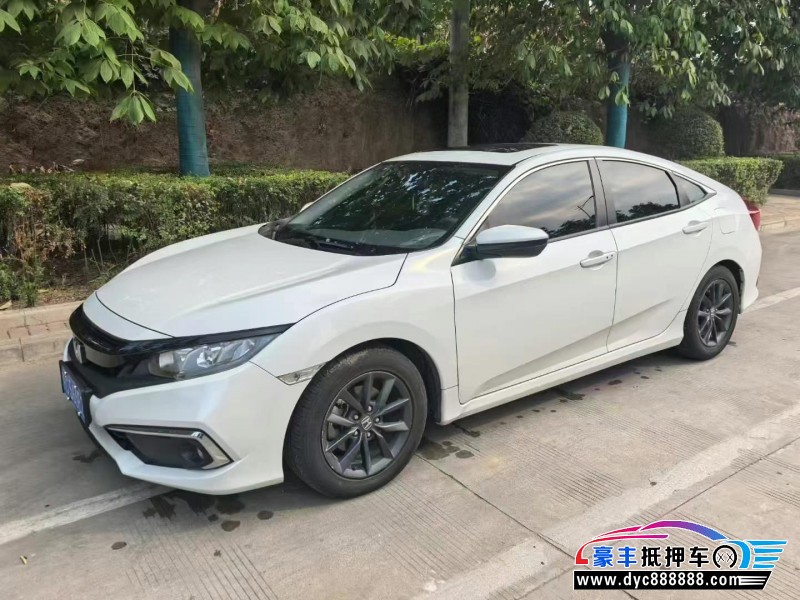 19年本田思域轿车抵押车出售