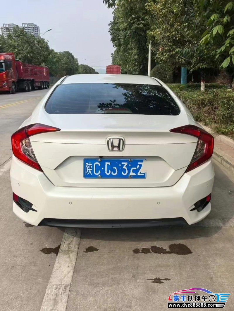 19年本田思域轿车抵押车出售