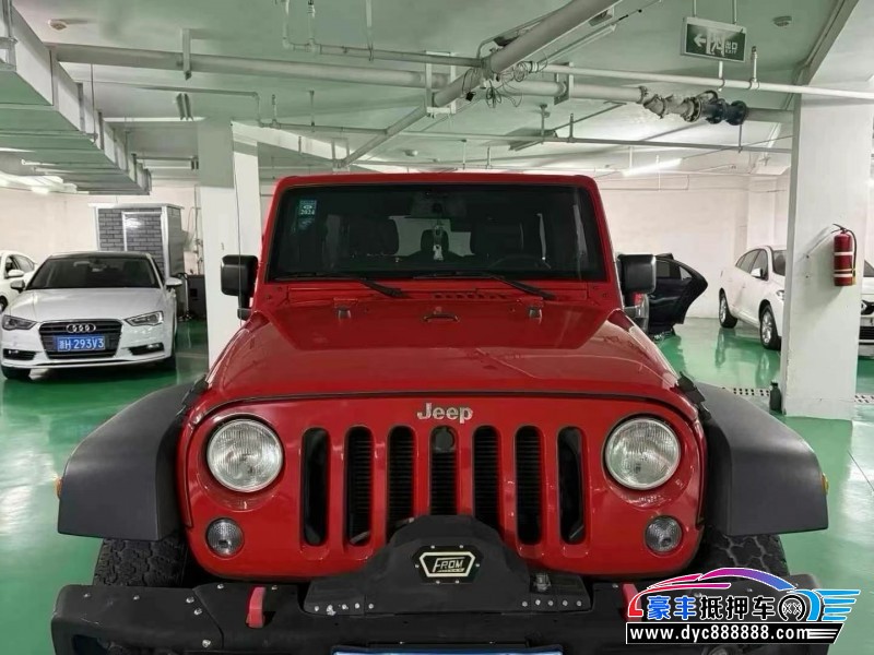 18年Jeep牧马人轿车抵押车出售