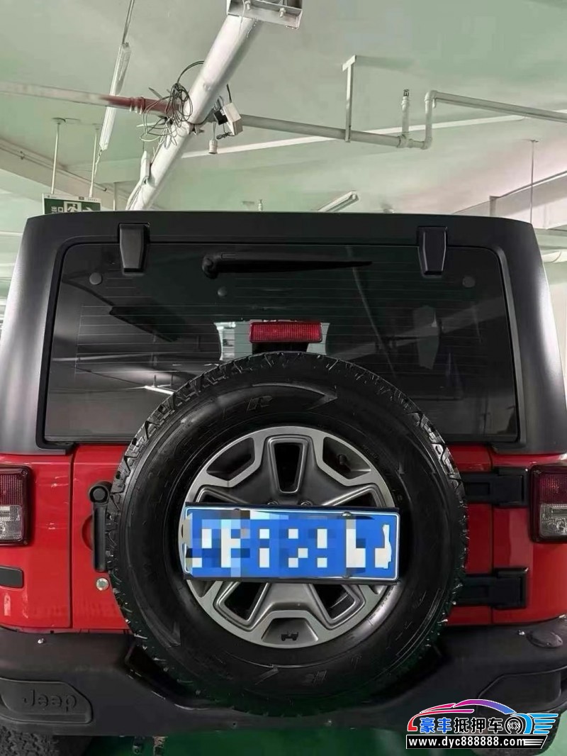 18年Jeep牧马人轿车抵押车出售