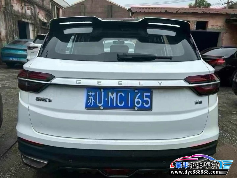 19年吉利缤越轿车抵押车出售