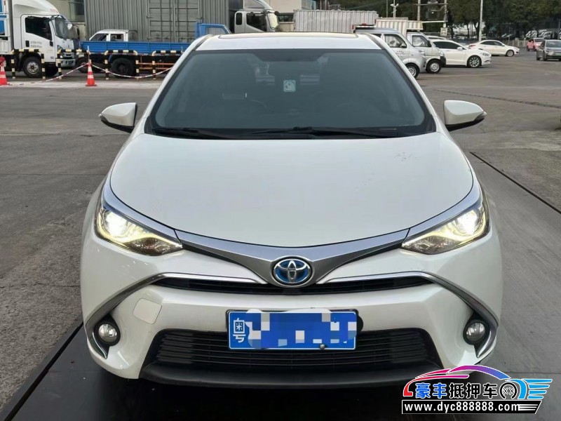 18年丰田雷凌轿车抵押车出售