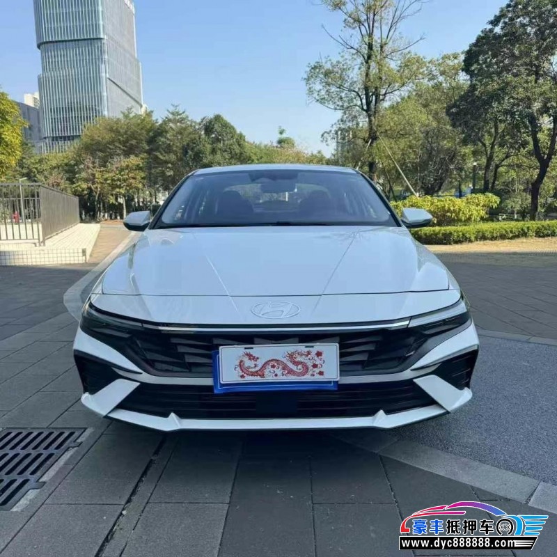 24年现代伊兰特轿车抵押车出售