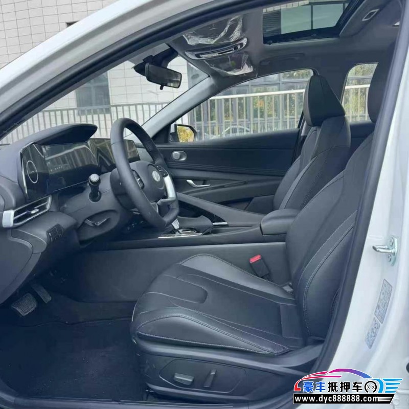 24年现代伊兰特轿车抵押车出售