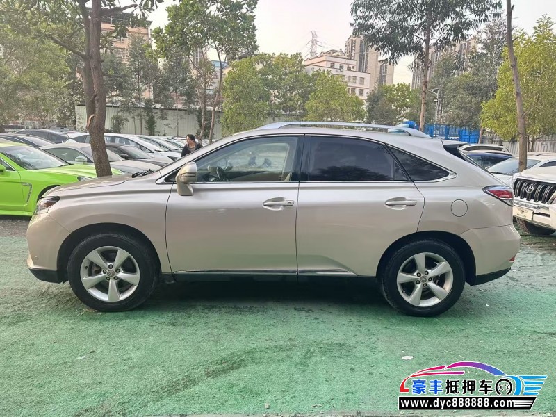 12年雷克萨斯RX轿车抵押车出售