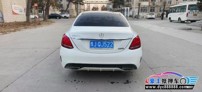 18年奔驰C轿车抵押车出售