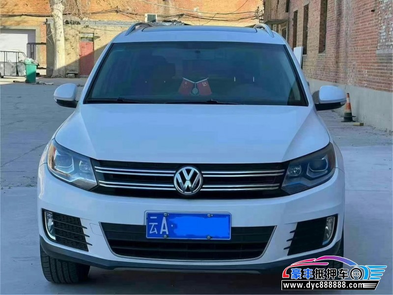 14年大众途观轿车抵押车出售