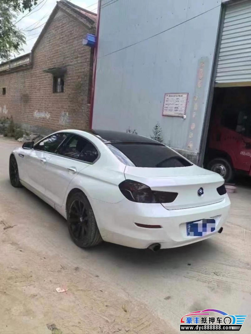 13年宝马6系轿车抵押车出售