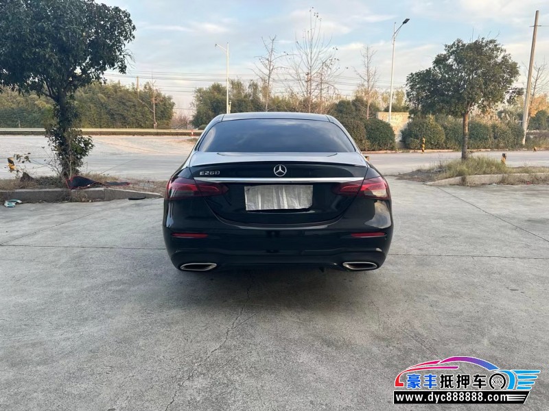 21年奔驰E轿车抵押车出售