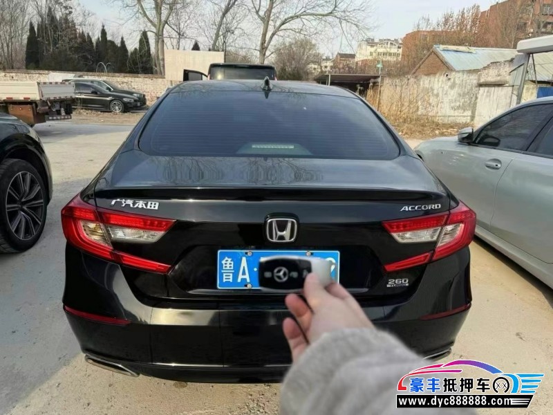 19年本田雅阁轿车抵押车出售